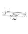 2015 Ram ProMaster City Dome Light Diagram - 6EH37LDMAA