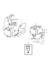 Jeep Liberty ABS Control Module Diagram - 68079344AA
