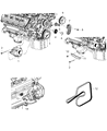 Jeep Commander Drive Belt Diagram - 53013676AC