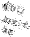 2004 Jeep Wrangler Bellhousing Diagram - 52107552