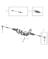 Ram Rack And Pinion Diagram - 68242957AH