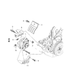 Chrysler Cirrus Alternator Diagram - 4793190