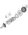 Jeep Renegade Crankshaft Diagram - 68191817AA