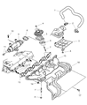 Jeep Liberty EGR Tube Diagram - 5072689AA