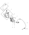 Dodge Charger Automatic Transmission Shift Levers Diagram - 68059234AC
