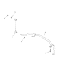 Ram Sway Bar Link Diagram - 68266827AA