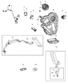 Chrysler Voyager A/C Expansion Valve Diagram - 68313474AA