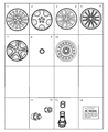 Dodge Intrepid Spare Wheel Diagram - 4782288AA