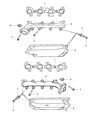 Jeep Commander Exhaust Manifold Diagram - 53013793AE