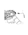 Jeep Wrangler Oxygen Sensor Diagram - 68228512AB