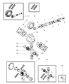 Dodge Ram 1500 Transfer Case Shim Diagram - 4761647