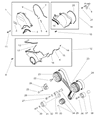 Chrysler Cirrus Timing Cover Diagram - MD356729