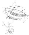 Chrysler Voyager Windshield Wiper Diagram - 5010935AA