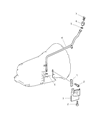2007 Chrysler Crossfire Oil Filler Cap Diagram - 5142231AA