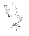 Chrysler 200 Steering Knuckle Diagram - 68080869AD