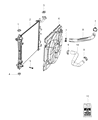 Dodge Durango Radiator Hose Diagram - 55038022AB