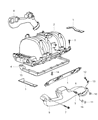 Dodge Dakota Intake Manifold Diagram - 4897489AB