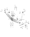 2017 Ram 5500 Shock Absorber Diagram - 68111107AA