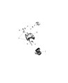 Jeep Compass Power Steering Pump Diagram - 5105048AC