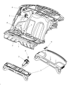 2000 Dodge Intrepid Seat Belt Diagram - PH761AZAB