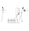 2022 Jeep Cherokee Seat Belt Diagram - 6BC211L1AE
