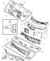 Chrysler Dash Panels Diagram - 4719816AA