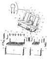 Dodge Ram 2500 Armrest Diagram - 1DQ071J3AA