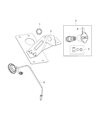 2013 Ram 2500 Fuel Filler Neck Diagram - 68141614AC