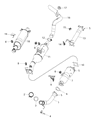 2018 Ram 3500 Exhaust Pipe Diagram - 68271042AB