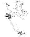 Jeep Exhaust Hanger Diagram - 68056524AB