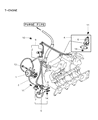 Chrysler EGR Valve Gasket Diagram - MD358490