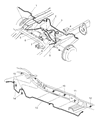 2002 Dodge Dakota Brake Line Diagram - 52009853AD