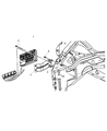 Dodge Engine Control Module Diagram - 5187197AA