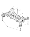 Chrysler Rear Crossmember Diagram - 4766704AA