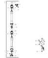 Dodge Universal Joint Diagram - V8016665AA