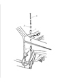 Jeep Antenna Mast Diagram - 56038500AB