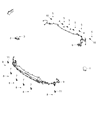 Dodge Dart Parking Assist Distance Sensor Diagram - 1TK84TZZAA