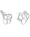 Jeep Wrangler Drive Belt Diagram - 4854033