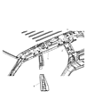 2012 Jeep Grand Cherokee Air Bag Diagram - 5108021AC