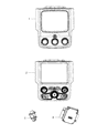 Ram A/C Switch Diagram - 68239170AB