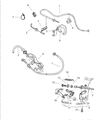 Jeep Grand Cherokee Accelerator Cable Diagram - 52104030AB