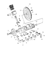 Dodge Durango Piston Diagram - 5086010AC