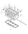 Dodge Journey Camshaft Seal Diagram - 68001164AA