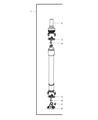 Ram Drive Shaft Diagram - 52123382AC