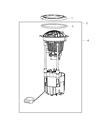 Ram 2500 Fuel Level Sensor Diagram - 68490270AB
