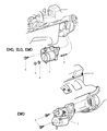 2002 Dodge Ram 3500 Starter Motor Diagram - 5016522AA