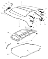 Dodge Durango Hood Diagram - 55369453AA