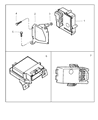 Dodge Intrepid ABS Control Module Diagram - 4602253AD