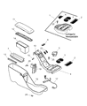 Dodge Ram 3500 Seat Heater Switch Diagram - 56045099AA