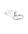 2020 Jeep Compass Car Mirror Diagram - 5XR30DX9AD